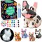 Paint Your Own French Bulldog Lamp Kit – DIY Night Light Craft for Kids & Teens